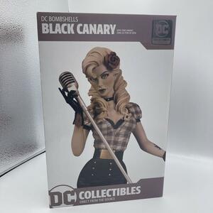 未開封 ボムシェルズ ブラック・キャナリー セピアカラー版 DCコレクティブル Black Canary BOMBSHLLS COLLECTIBLES フィギュア スタチュー