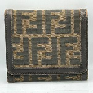 フェンディ FENDI 二つ折り財布　(管理番号：OKU3162)