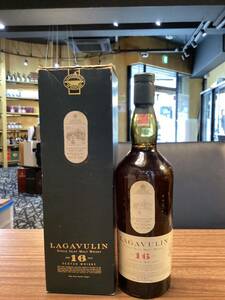 LAGAVULIN ラガヴーリン 16年 SINGLE ISLAY MALT 750ml 43％ 旧ボトル　箱付きSB12108