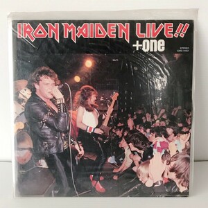 レコード LP IRON MAIDEN LIVE +one アイアンメイデン 洋楽 ロック ポップス