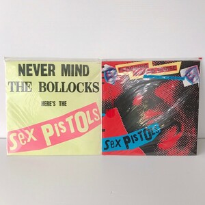 レコード LP 2枚セット Sex Pistols セックス ピストルズ NEVER MIND FLOGGING A DEAD HORSE 洋楽 ロック ポップス