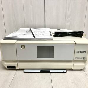 送料無料 ★ EPSON エプソン EP-806AW ホワイト カラリオ Colorio A4 インクジェット プリンター 複合機 Wi-Fi対応 通電確認 6色インク