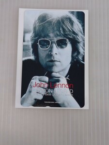 「送料無料」○ John Lennon ジョンレノン LENNON LEGEND テレカ テレホンカード50度数 未使用保管品