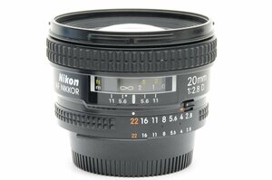 ニコン Nikon AF NIKKOR 20mm F2.8 D オートフォーカス一眼レフ用レンズ