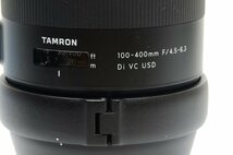 タムロン TAMRON 100-400mm F4.5-6.3 Di VC USD A035 キヤノンEF用 オートフォーカス一眼レフ用レンズ_画像8