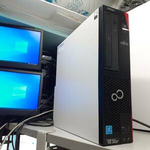 FUJITSU ESPRIMO D587/SX Pentium G4400 メモリ8GB HDD 500GB Windows10 Pro