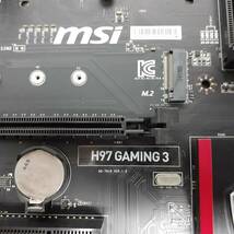 MSI H97 GAMING3 Intel第4世代Coreプロセッサー対応 LGA1150 中古動作品_画像3