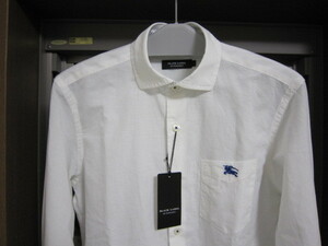 ◆新品 バーバリー ブラックレーベル 白 シャツ サイズ1◆ 