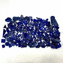 大量!!［ラピスラズリアクセサリーパーツおまとめ］m 重量約274g lapis lazuli 瑠璃 accessory jewelry parts 彫刻 婦人 丸玉 オーバル CE0_画像8