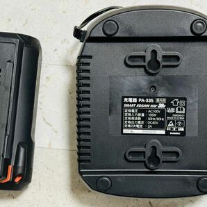 工進(KOSHIN) スマートシリーズ バッテリーパック 36V 2.5Ah PA-334 急速充電器 PA-335の画像4