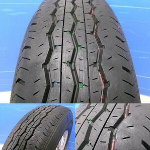 ハイエース 新車外し 中古 夏タイヤ ブリヂストン 195/80R15 107/105N LT 新品 社外アルミ 15インチ 商用バン 貨物 8PR 岡崎の画像5