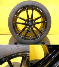 美品 225/45R18 クラウン ジューク キックス リーフ ジェイド RX-8 中古 WEDS Sport RN-55M 18インチ 中古 ミシュラン プライマシー4_画像6