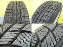 ヴィッツ KSP130 深溝 冬タイヤ 4本 中古 ミシュラン X-ICE XI3 175/70R14 88T XL + 社外 アルミ LSZ ラティオ N17 スタッドレス 足利_画像7