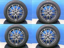 中古アルミ 新品タイヤ ダンロップ エナセーブ RV505 205/60R16 + ウェッズ Fang 16ンチ 6.5J+53 5H114.3 ノア ヴォクシー 岡崎_画像2