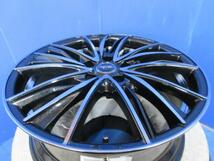 ZR-V RZ3 RZ4 RZ5 RZ6 日産 E52系 エルグランド 4本 黒 18インチ5H 5穴 PCD 114.3 新品 225/55R18 夏用 夏タイヤアルミホイールセット_画像9