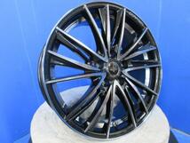 ZR-V RZ3 RZ4 RZ5 RZ6 日産 E52系 エルグランド 4本 黒 18インチ5H 5穴 PCD 114.3 新品 225/55R18 夏用 夏タイヤアルミホイールセット_画像7