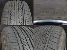 中古セット 175/65R15 グッドイヤー GT Eco Stage TRG BP5 6.0J-15 4H 100 +43 夏組 ホイールSET 国産 アクア ヴィッツ スイフト 白河_画像8