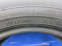 215/60R17 ダンロップ ENASAVE RV505 ジャパン三陽 ZACK JP-110 7J-17 +38 5H114.3 ４本セット 中古＆新品 夏用 高萩 UX KMA10 AWDBS MZAA1_画像8