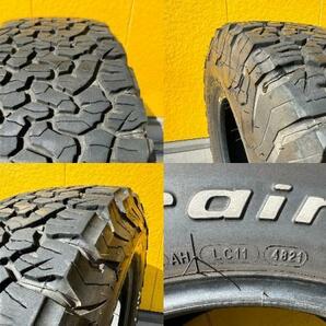 送料無料 中古 BF グッドリッチ オールテレーン All-Terrain T/A KO2 265/70R17 121/118S 4本セット FJクルーザー プラド 棚倉の画像4