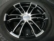 レアマイスター プレミックス シャンクス6J-15+32 139.7 ブラポリ ダンロップ SP175N 195/80R15 107/105 ハイエース 須賀川店頭取付OK_画像4