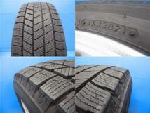 中古 ４本 冬タイヤ 195/65R15 アルミ付き ノア ヴォクシー エスクァイア 80系 15インチ トヨタ純正 5H114.3 ブリヂストン ブリザックVRX3_画像8