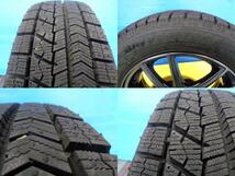 送料無料 155/65R14 ブリヂストン VRX バルミナ 14インチ 4.5J +45 4H100 中古 スタッドレス ホイール N-BOX サクラ タント 伊勢_画像5