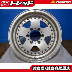 (処分市) ランクル80 中古ホイール4枚 16x8J±0 6H139.7 ランドクルーザー80