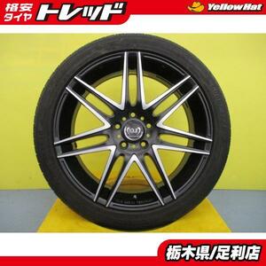 オデッセイ 19インチ 新品 4本 ROUD Racing SCHENKER + 225/40R19 輸入 夏タイヤ ヴェゼル アテンザ スポーツ レヴォーグ VM4 足利