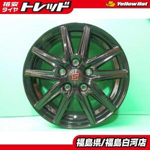 送料無料!! お買い得 ４本セット KYOHO ザイン SS 6.0-15 +45 114.3 5H ピアノブラック セレナ オーリス 白河インター店