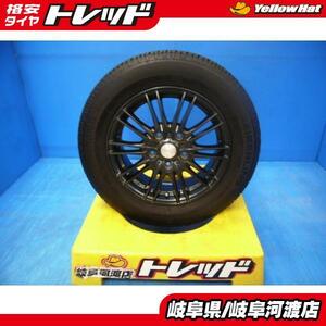 195/65R15インチ お値打ち 中古 セット品 入荷 【 アクセラ・ヴォクシー 等】ウェッズ VELVA セイバーリング 4本set 2023年製造