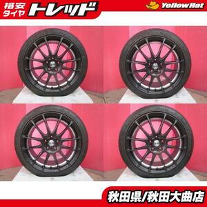 送料無料 限定1台! 5ZIGEN Pro Racer Z1 18 9.0 +47 5H114.3 + Neolin Neo sport 245/40R18 20年製造 中古 4本セット カスタム 等に