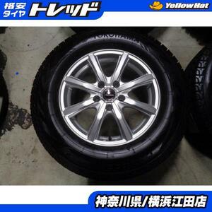 ◆2019年製国産中古スタッドレス付◆インヴェルノ + ヨコハマアイスガードSUV G075 225/70R16インチ◆RAV4ハリアーなど 4本セット