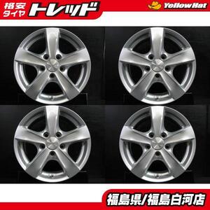 中古 15インチ 4本 KWC AGA Nebel 6.0J 5H 112 +47 輸入車 アルミ ホイール 単品 夏 サマー 冬 スタッドレス ゴルフ A4 白河