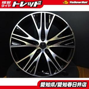 送料無料 MODELLISTA モデリスタ Wing Dancer 19インチ 19-8.0 +38 5H 114.3 ブラックポリッシュ アルミ ホイール 4本セット アルファード