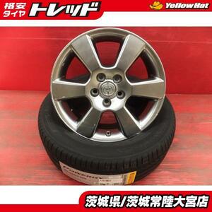 新品夏タイヤ 中古ホイール セット 低燃費タイヤ ピレリ POWERGY 215/60R17 トヨタ 30系ハリアー純正 17インチ カローラクロス流用等