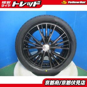 4本 新品 タイヤ 2024年製 ブリヂストン NEWNO 165/55R15 アルミホイール 15インチ 4.5J +43 100 4H 軽自動車 N-BOX ワゴンR タント