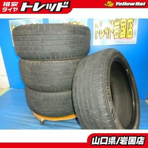 送料無料 中古 ブリヂストン セイバーリング SL201 215/50R17 95V 4本 イプサム ウィッシュ インサイト プリウスα エクシーガ