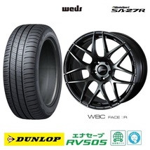 取寄せ品 WEDS ウェッズスポーツSA-27R WBC 7.5J+35 5H-114.3 ダンロップ RV505 2023年 235/50R18インチ アルファード ヴェルファイア_画像1