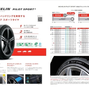 サマータイヤ 215/45-17 新品2022年製4本SET ミシュラン パイロットスポーツ5 215/45R17 91Y XL 低燃費タイヤ 低車外音タイヤの画像3