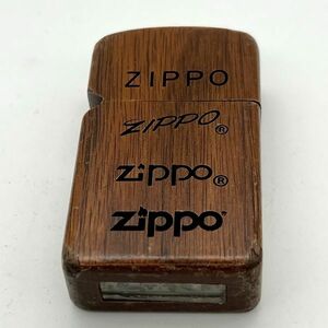 ZIPPO ジッポー 歴代 ジッポロゴ 旧ロゴ 筆記体 ウッドケース 木製 07年製 ジッポ オイルライター