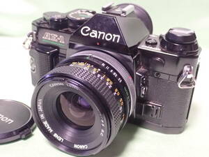 Canon キヤノン AE-1 PROGRAM 一眼レフ フィルムカメラ + FD 28mm 1:3.5 S.C.レンズ