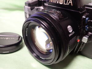MINOLTA ミノルタ AF 50mm 1:1.4(22) 大口 単焦点レンズ Aマウント オートフォーカス