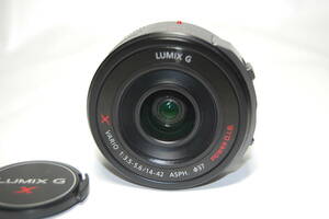 LUMIX G X VARIO PZ 14-42mm/F3.5-5.6 ASPH./ POWER O.I.S. H-PS14042-K （ブラック）