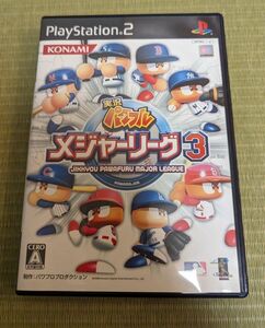 【中古品】実況パワフルメジャーリーグ3 PS2ソフト