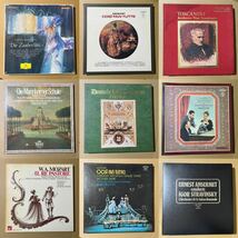 9BOX 39枚 クラシック・オペラ LP レコード セット 当時物 名盤 1円スタート classic classical opera_画像1