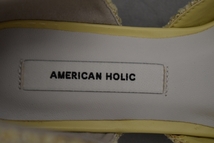 ★AMERICAN HOLIC/アメリカンホリック★ツイードセパレートパンプス★_画像4