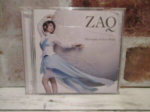 ZAQ Philosophy of Dear World CD + DVD 2枚組 再生確認済み