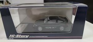 1/43　ハイストーリー Honda ホンダ 無限 CR-X PRO 1984 ブラック 