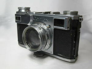 【ジャンク品】CONTAX / コンタックス　ZEISS IKON　フィルムカメラ　レンジファインダー　Carl Zeiss Jena Sonnar 1:2 f=5cm 