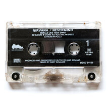 《ドルビーHX PRO/USオリジナル初版カセットテープ》Nirvana●Nevermind●ニルヴァーナ_画像5
